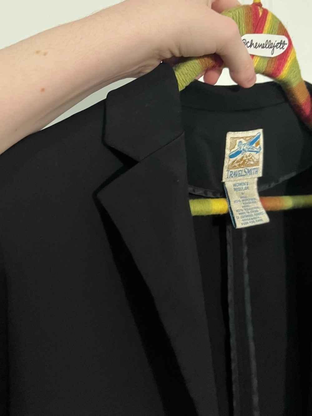 TravelSmith Simple Black Blazer